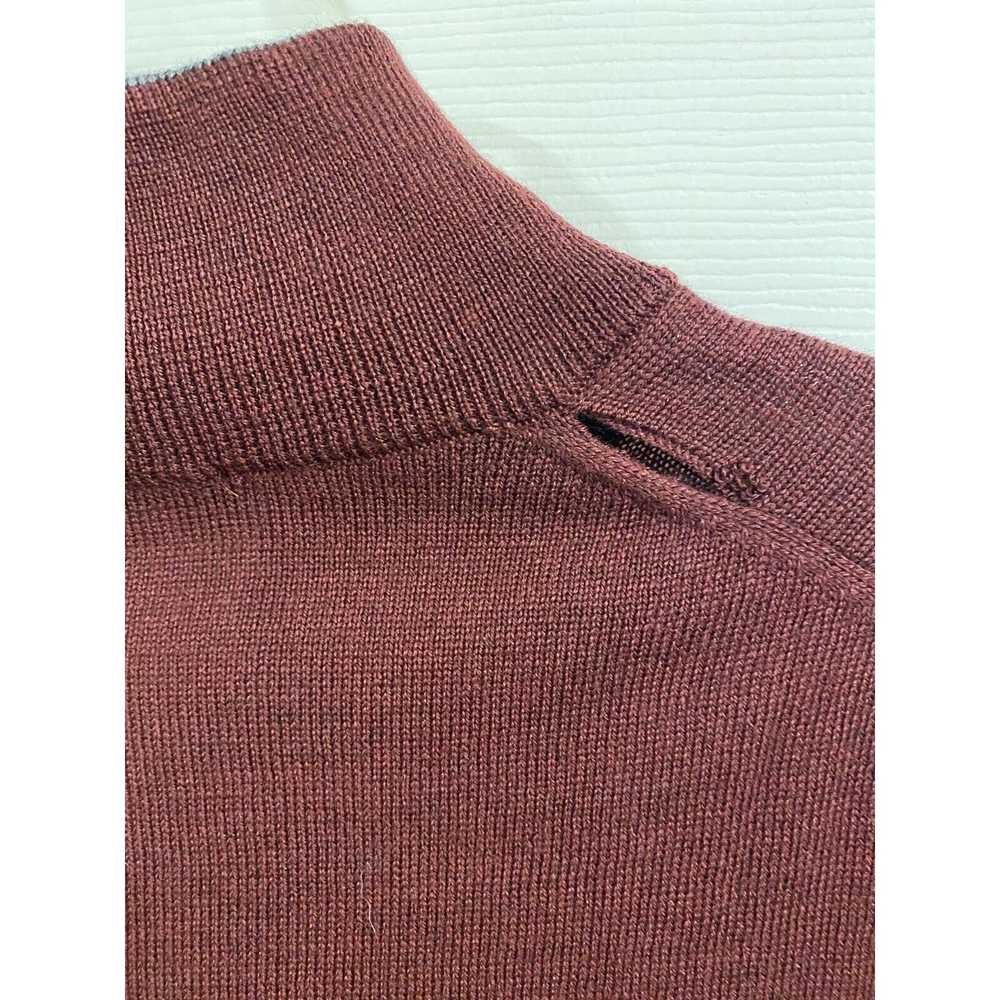 Other Raffi Sweater Mens Extra Large Maroon 100% … - image 3