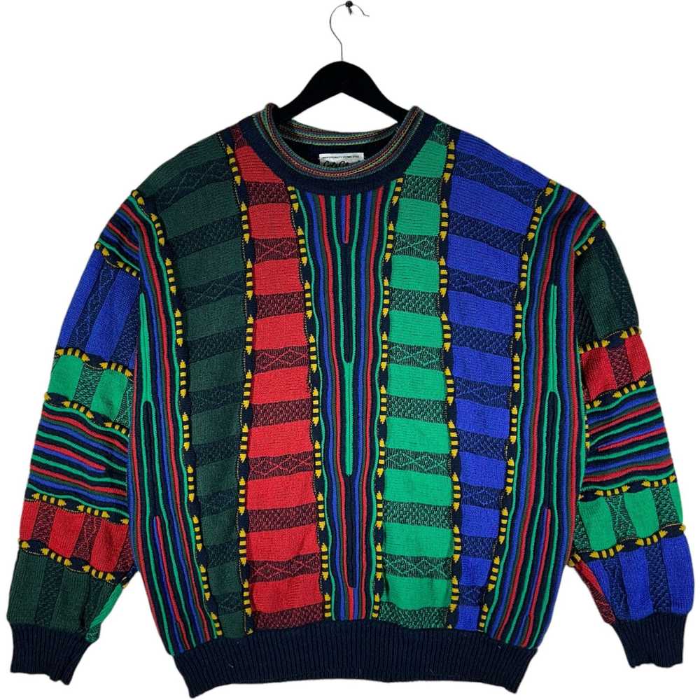 Carlo Colucci Vintage Carlo Colucci 3D Knit Sweat… - image 1