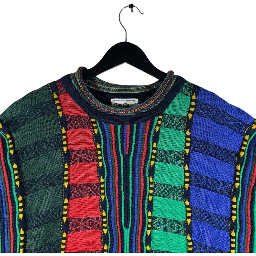 Carlo Colucci Vintage Carlo Colucci 3D Knit Sweat… - image 2