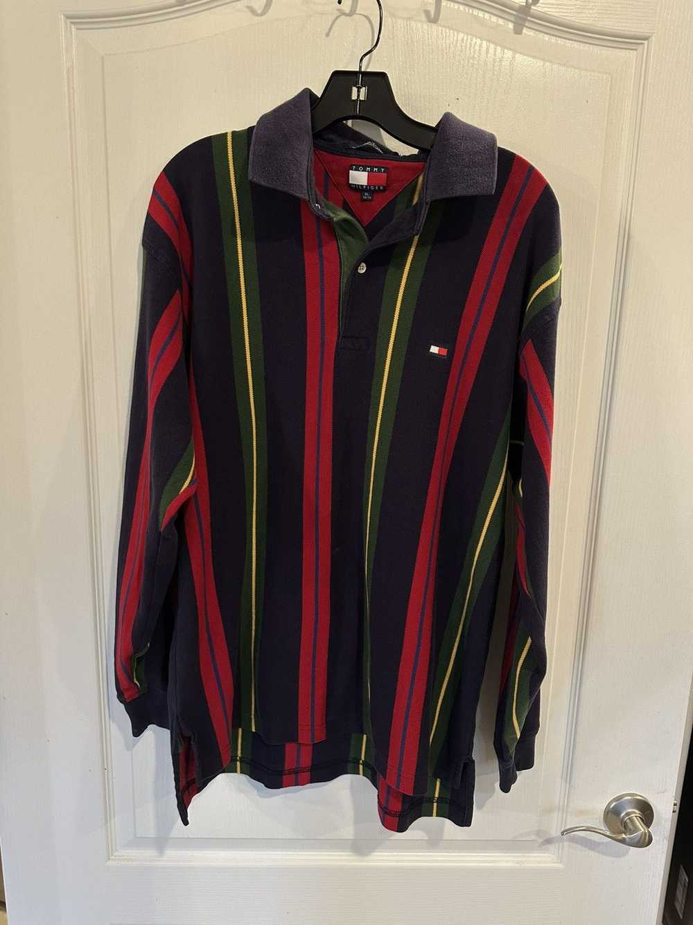 Tommy Hilfiger Tommy Hilfiger Mens Vintage 90s XL… - image 1