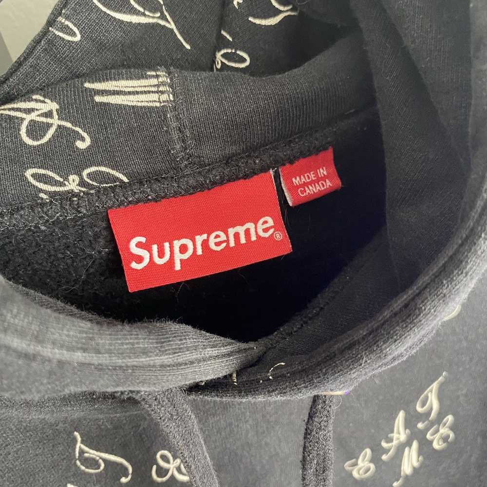 Supreme Supreme Eat Me Hoodie Black - image 5