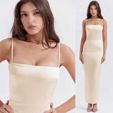 House of CB House of CB | Costanza Cream Satin She