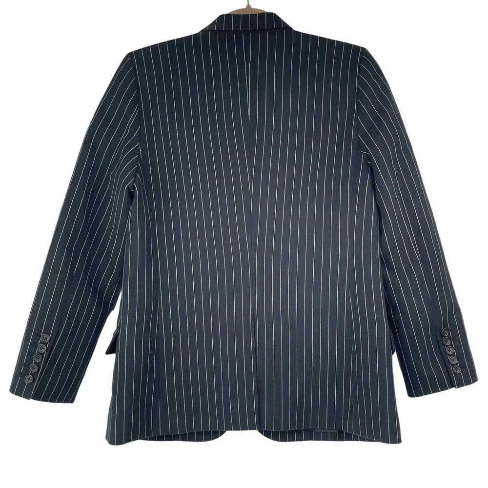 Nili Lotan Nili Lotan | Classic Navy Pinstripe Si… - image 2