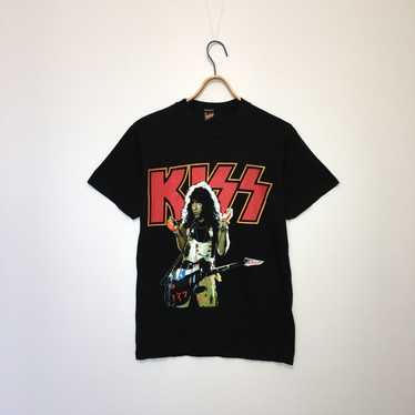 Band Tees × Kiss × Rock Tees 1988 The Kiss Life Is