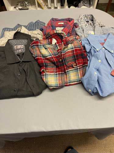 Designer Lot of 8 Men's M Shirts Mix Lot