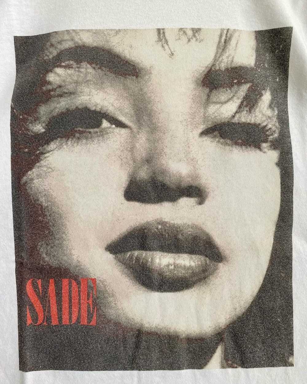 Band Tees × Rare Sade Smooth Operator T Shirt - image 1