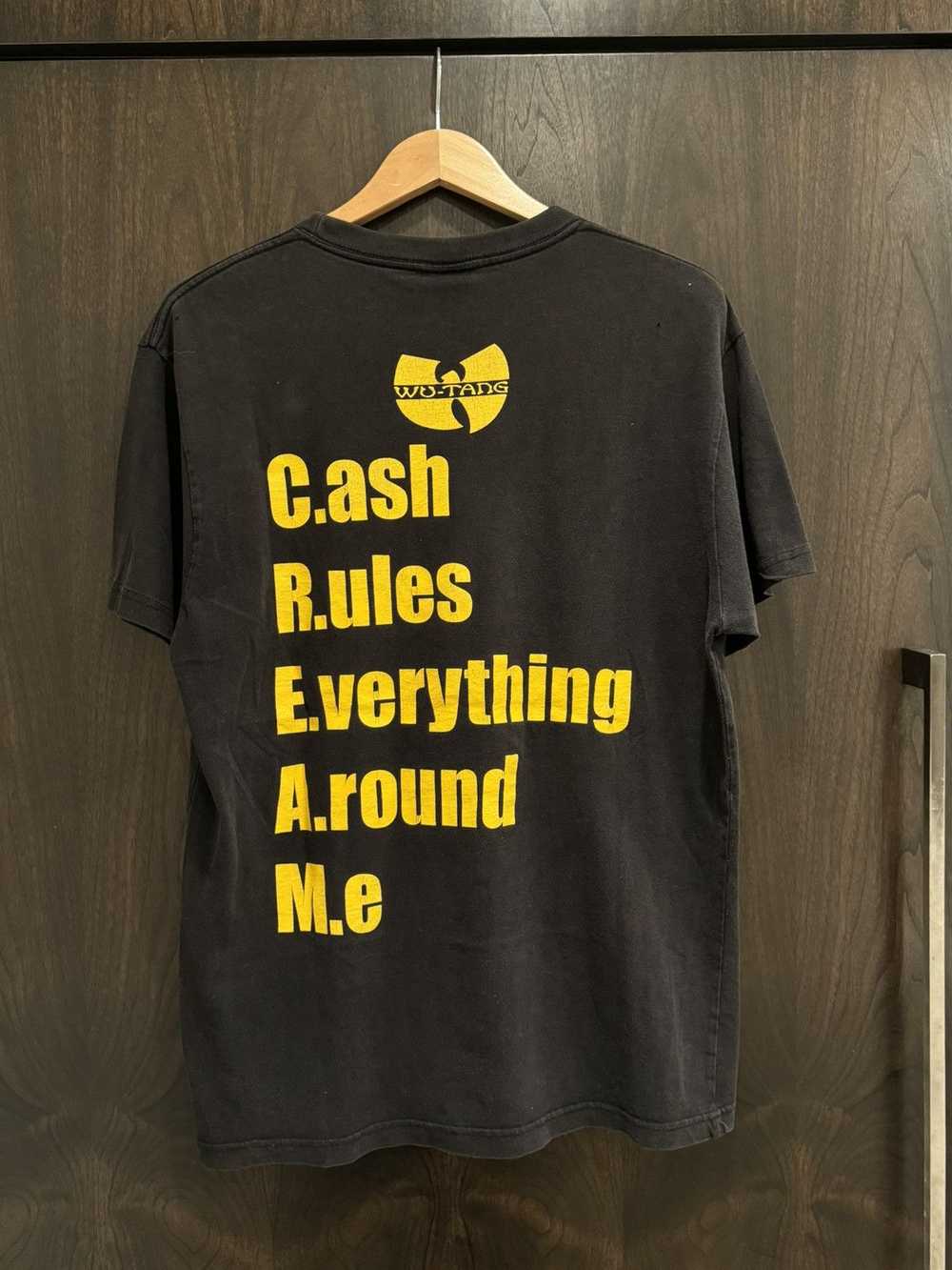 Band Tees × Vintage × Wu Tang Clan Wu-Tang Cash R… - image 3