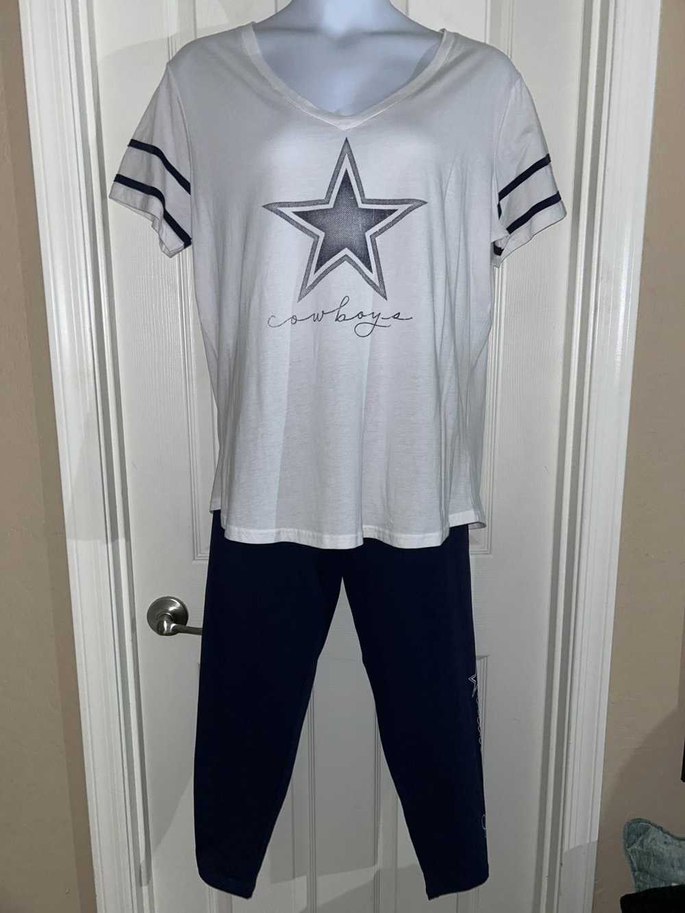 NFL Dallas Cowboys Shirt and Legging Set sz 2X - image 1