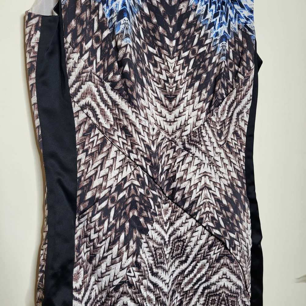 Karen Millen Sleeveless Tribal Print Mesh Detail … - image 10