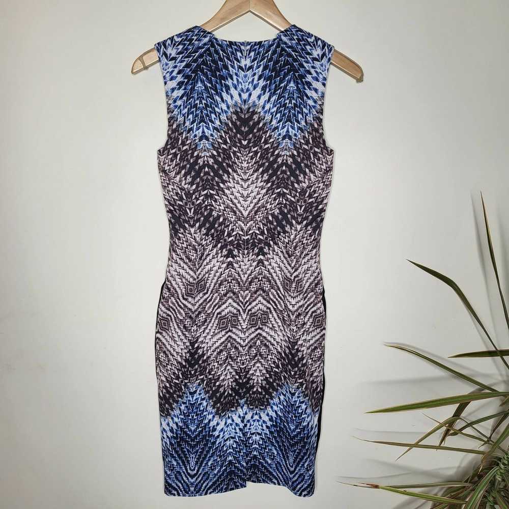 Karen Millen Sleeveless Tribal Print Mesh Detail … - image 11