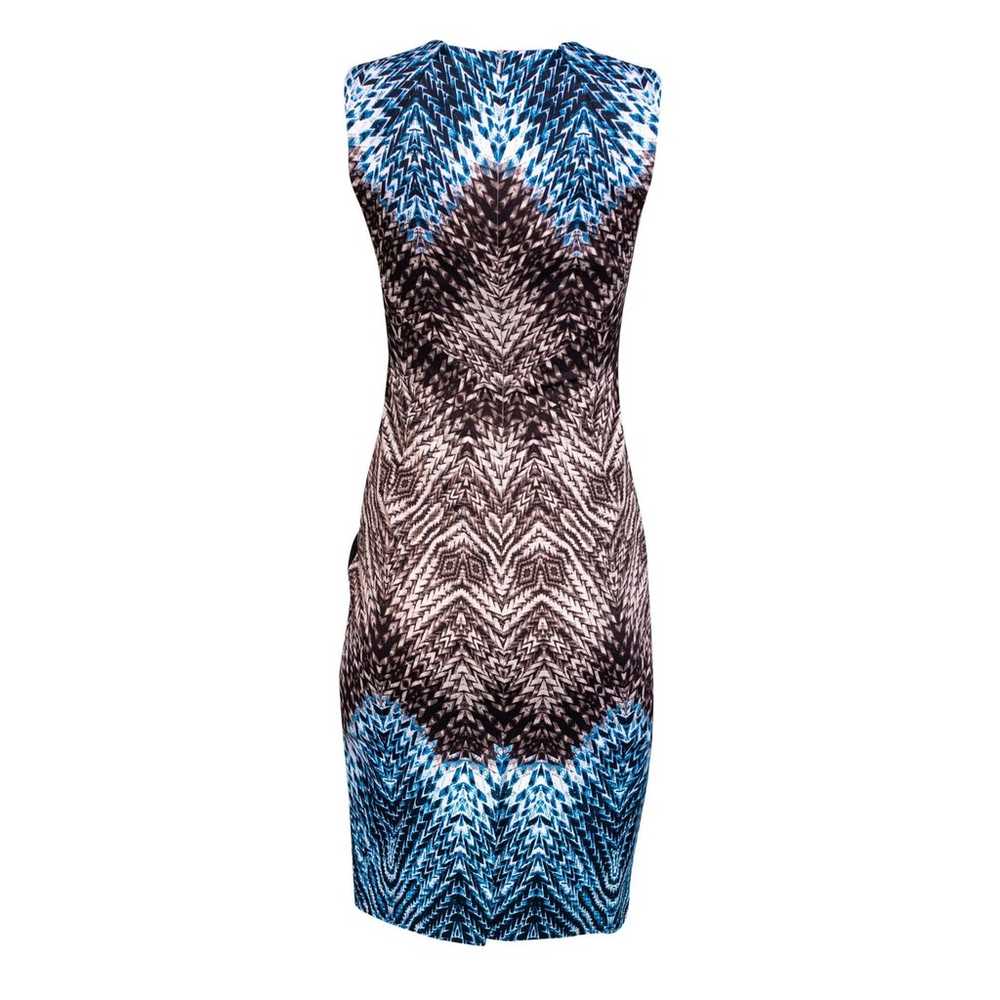 Karen Millen Sleeveless Tribal Print Mesh Detail … - image 3