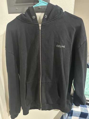 Celine Celine Logo Hoodie