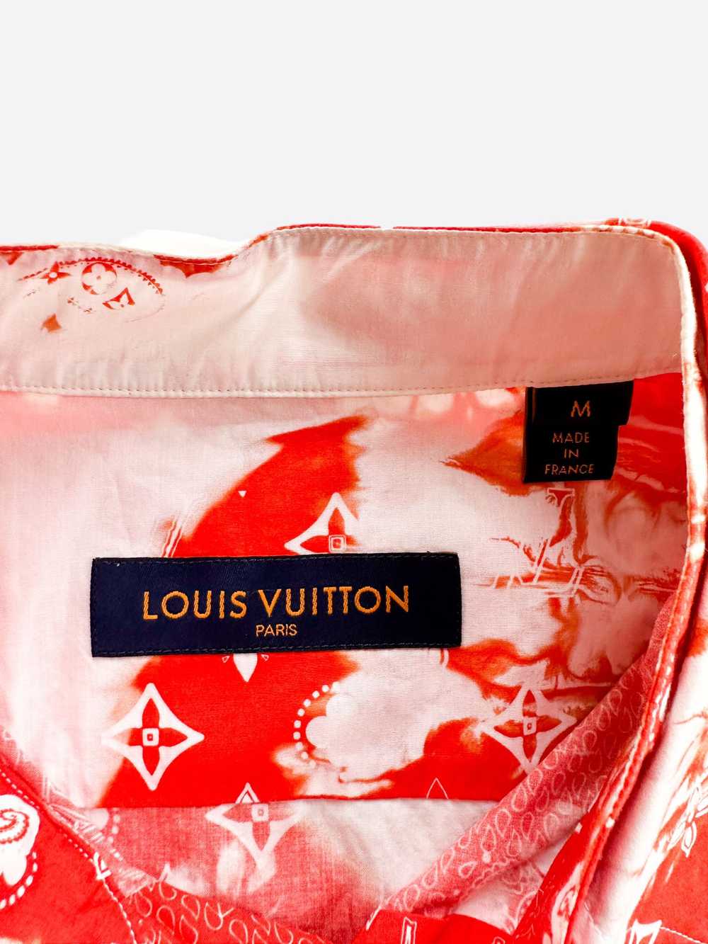 Louis Vuitton Louis Vuitton Orange Bandana Bleach… - image 3