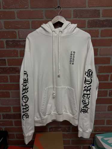 chrome hearts white hoodie - Gem
