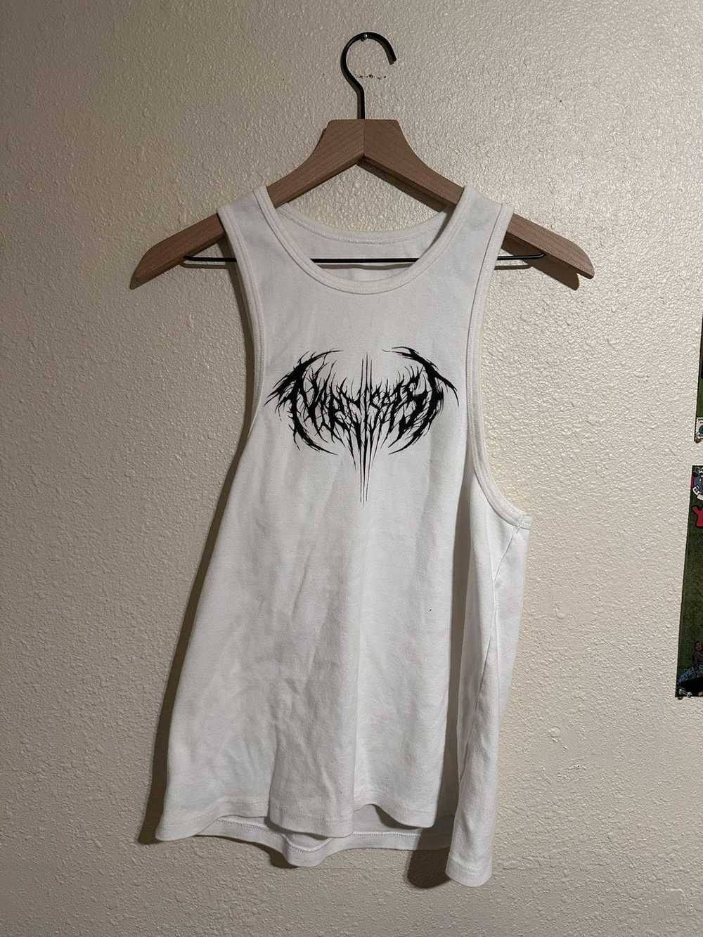 Playboi Carti Narcissist White Tank Top - image 1