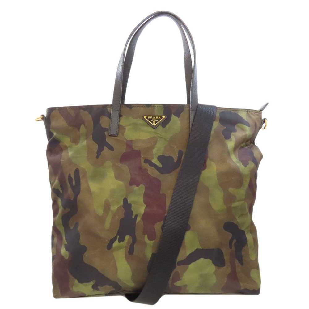 Prada Prada camouflage tote bag, nylon material, … - image 11