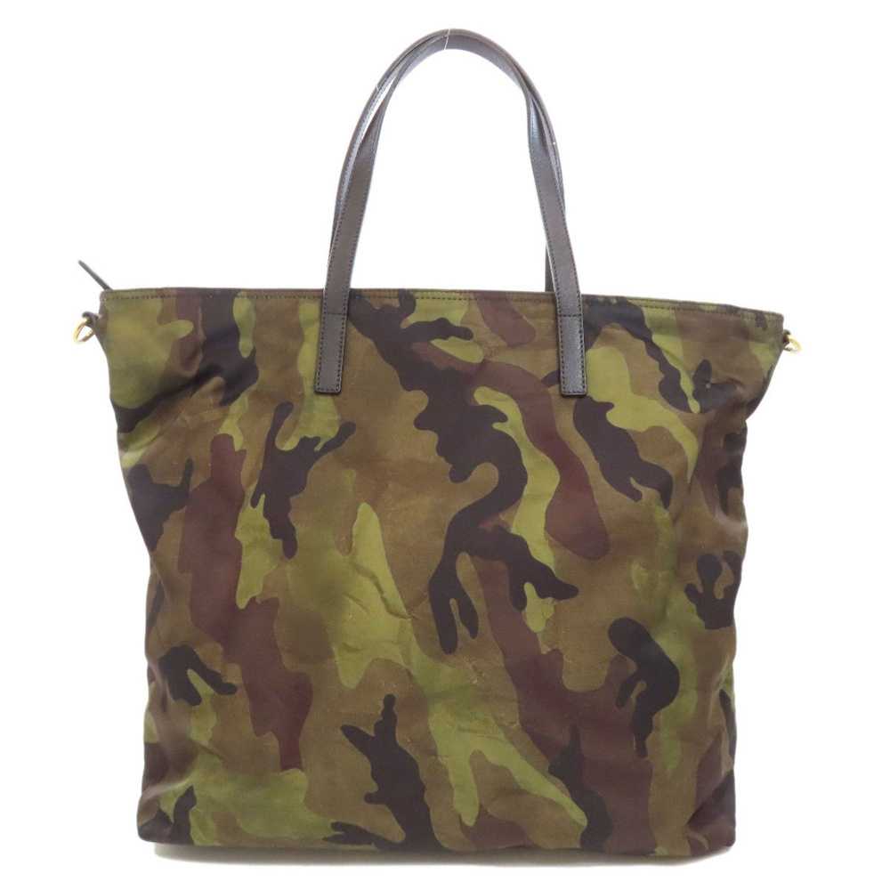 Prada Prada camouflage tote bag, nylon material, … - image 2