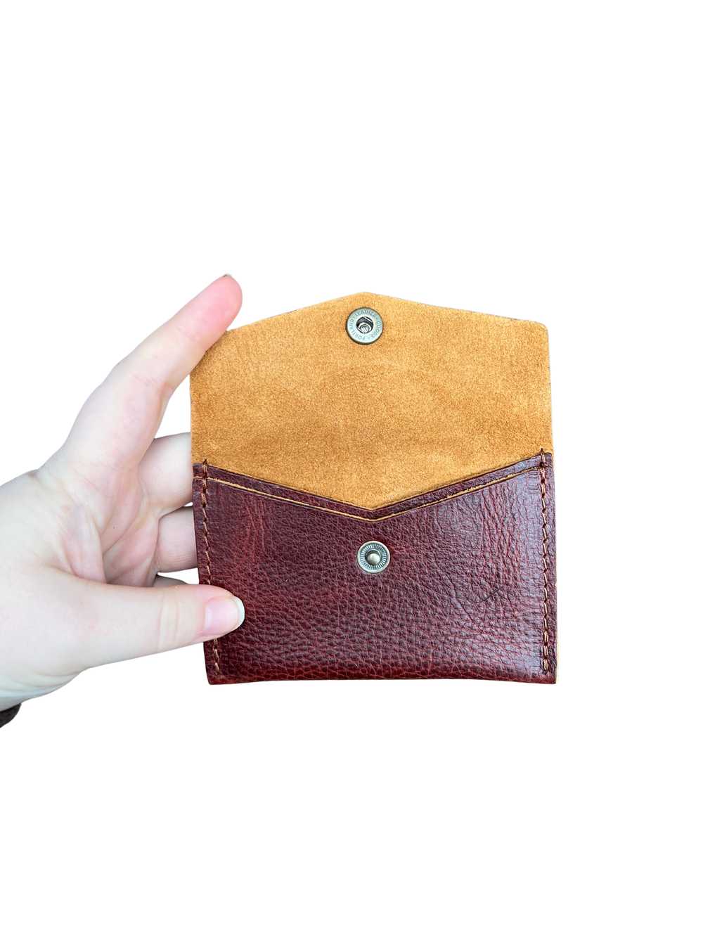 Portland Leather Cinnamon Bear Mini Envelope - image 2