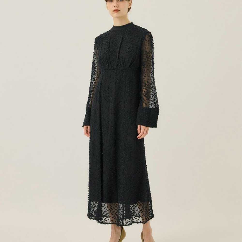 SNOW DOT JACQUARD ONEPIECE - image 3