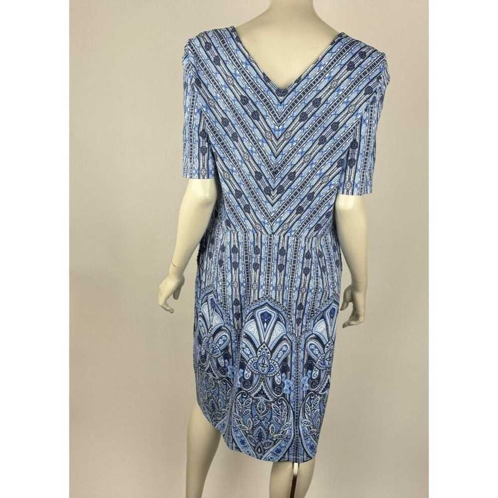 J Mclaughlin Catalina Cloth Sheath Dress Women XL… - image 2