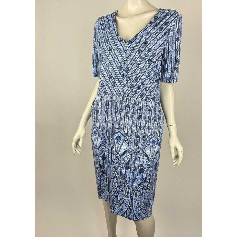 J Mclaughlin Catalina Cloth Sheath Dress Women XL… - image 3