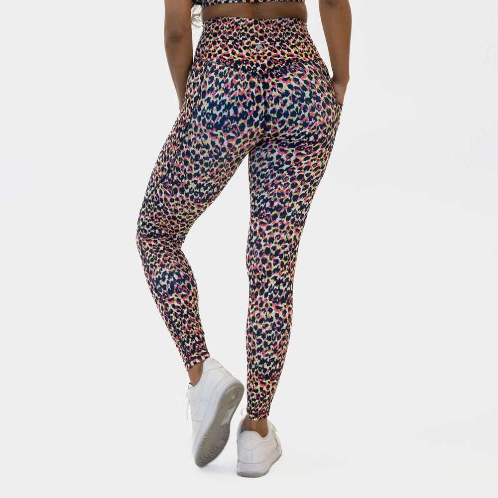 Senita Athletics Lux Pace Leggings - Electric Leo… - image 2