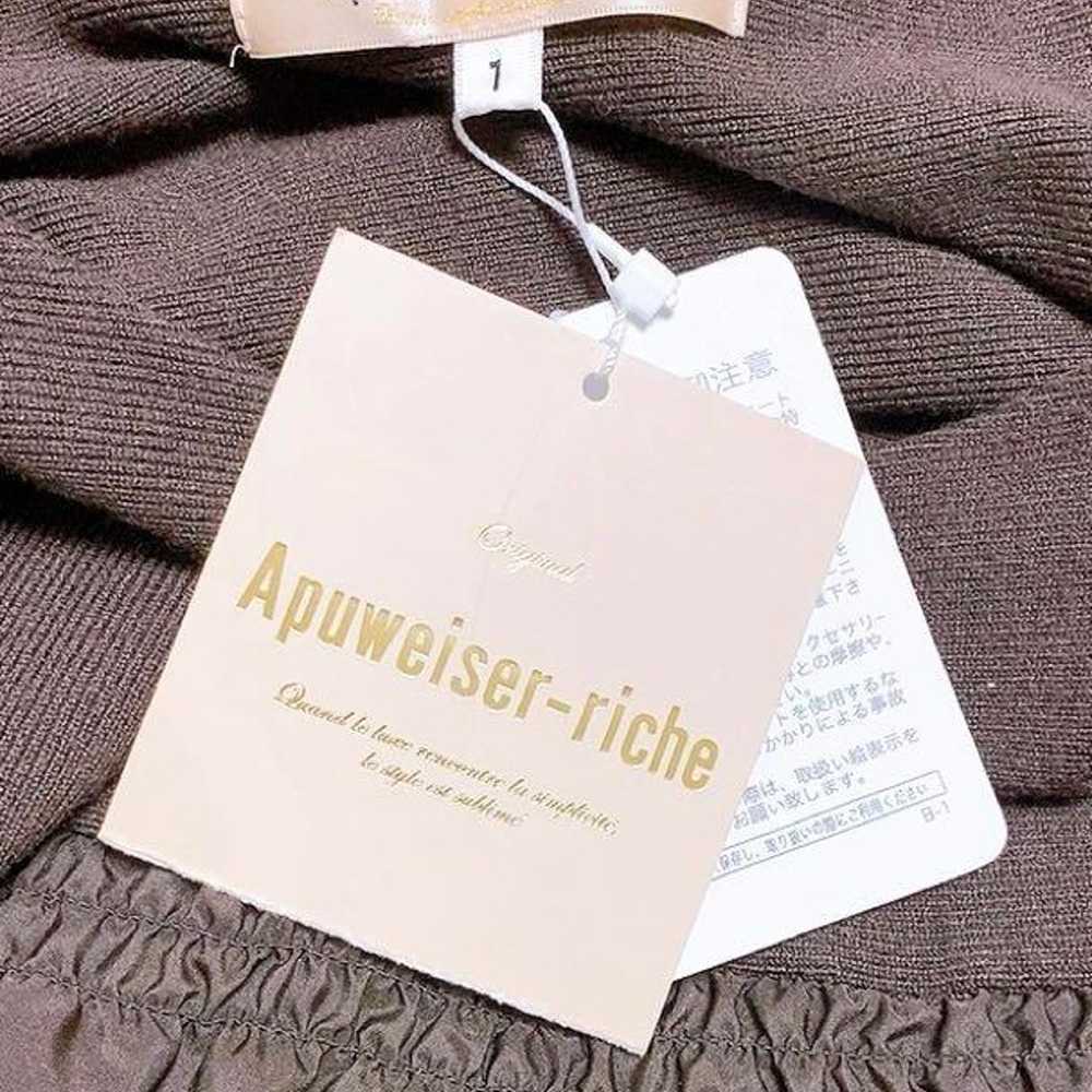 【Excellent Condition】Apuweiser-riche Knit One-Pie… - image 4