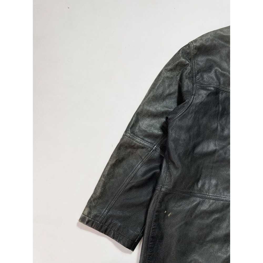 Burberry × Leather Jacket × Vintage Vintage 90's … - image 12