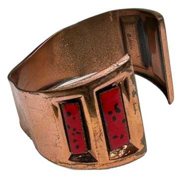 Vintage Matisse Renoir Modernist Cuff Bracelet - image 1