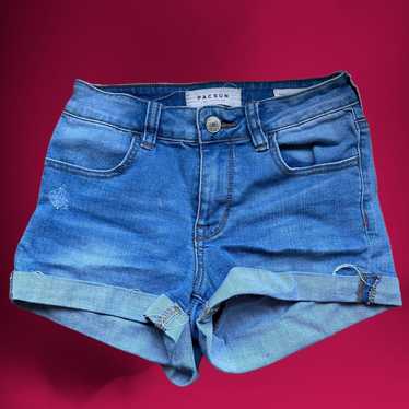 Pacsun Pacsun Super Stretch Shortie Shorts Micro … - image 1