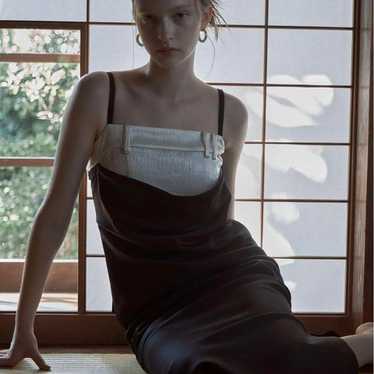 ワンピース JOSE MOON CUT OFF LAYERED CAMIONE-PIECE JOSE MOON CUT OFF LAYERED CAMIONE-PIECE