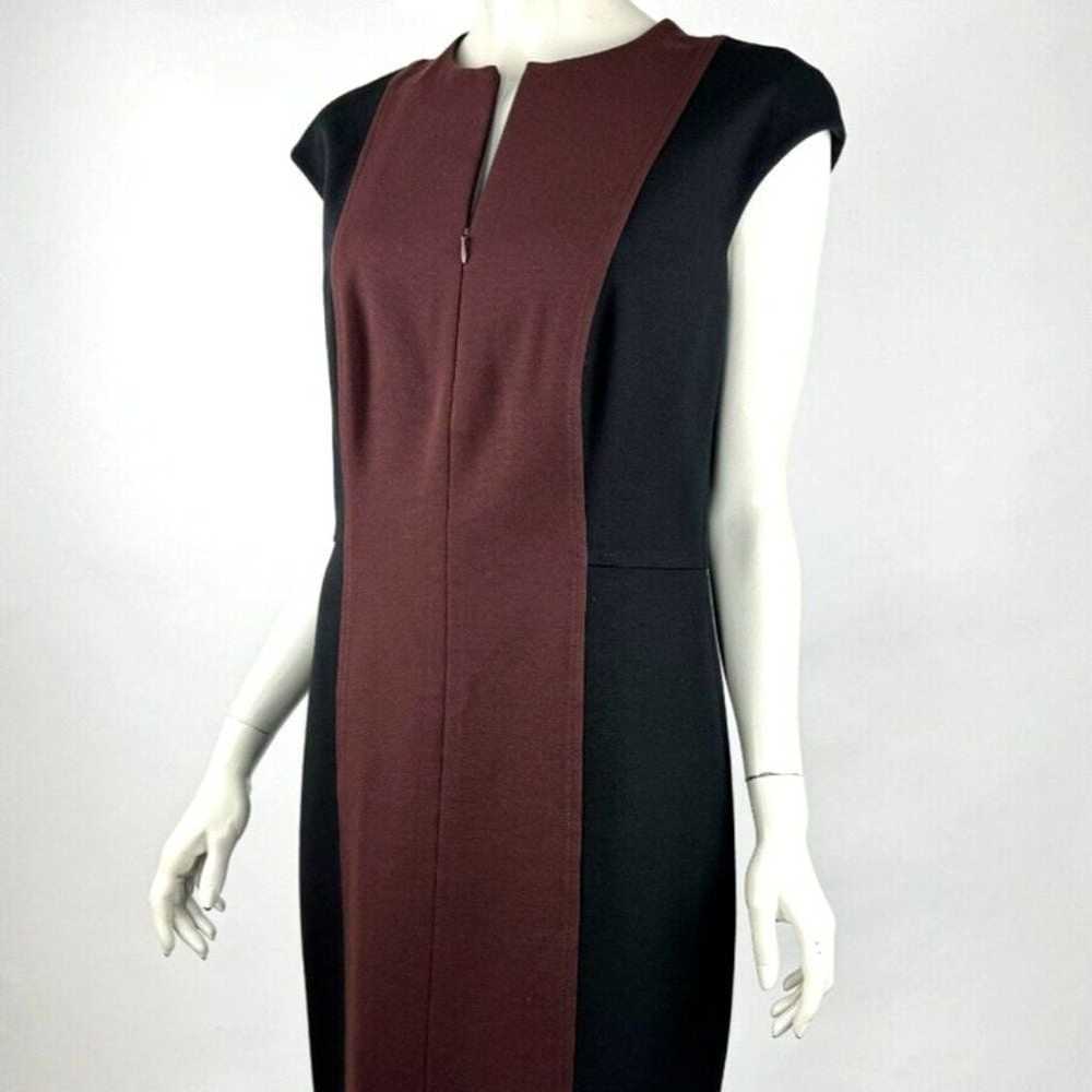 AKRIS Punto  Jersey Sheath Dress Women 10 Cap Sle… - image 2