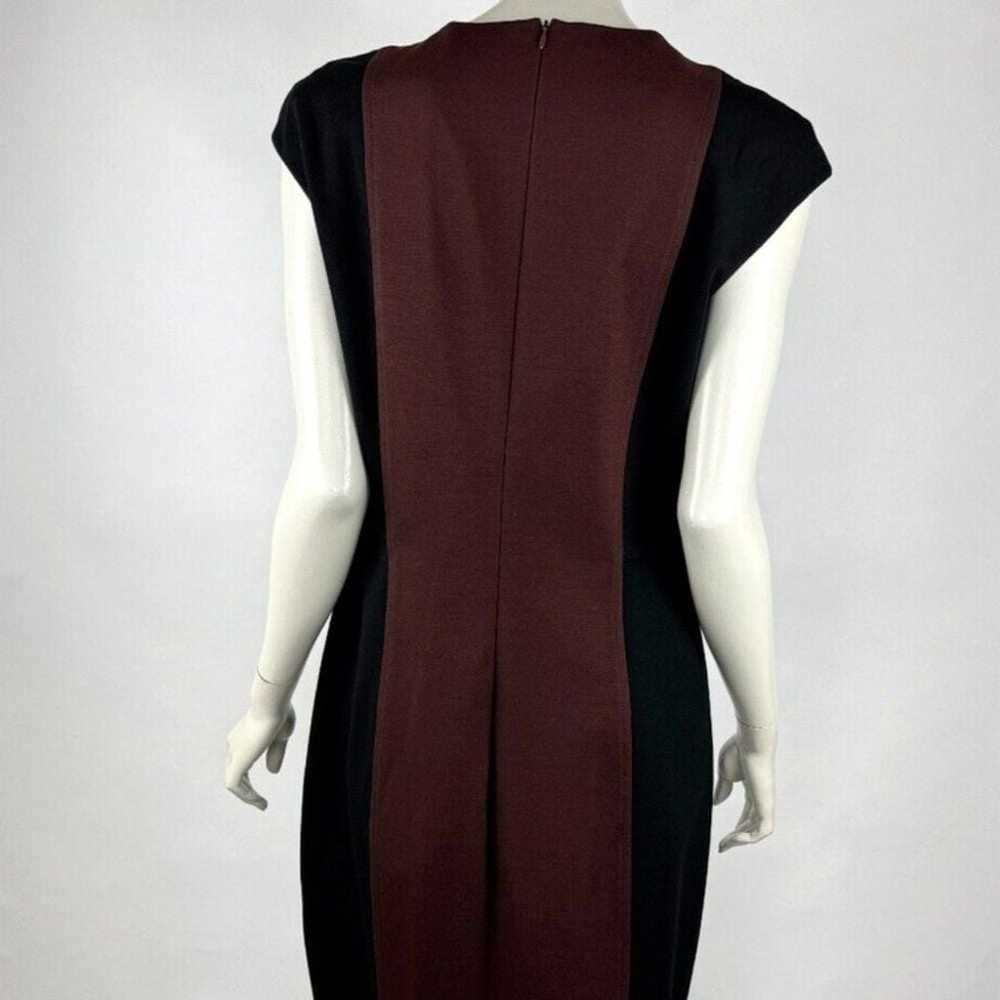 AKRIS Punto  Jersey Sheath Dress Women 10 Cap Sle… - image 3