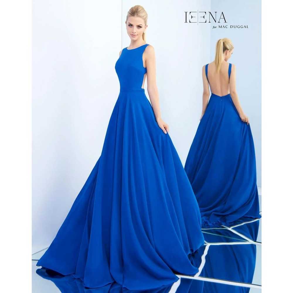 Ieena for Mac Duggal Ball Gown Roy Size 12 Open B… - image 1