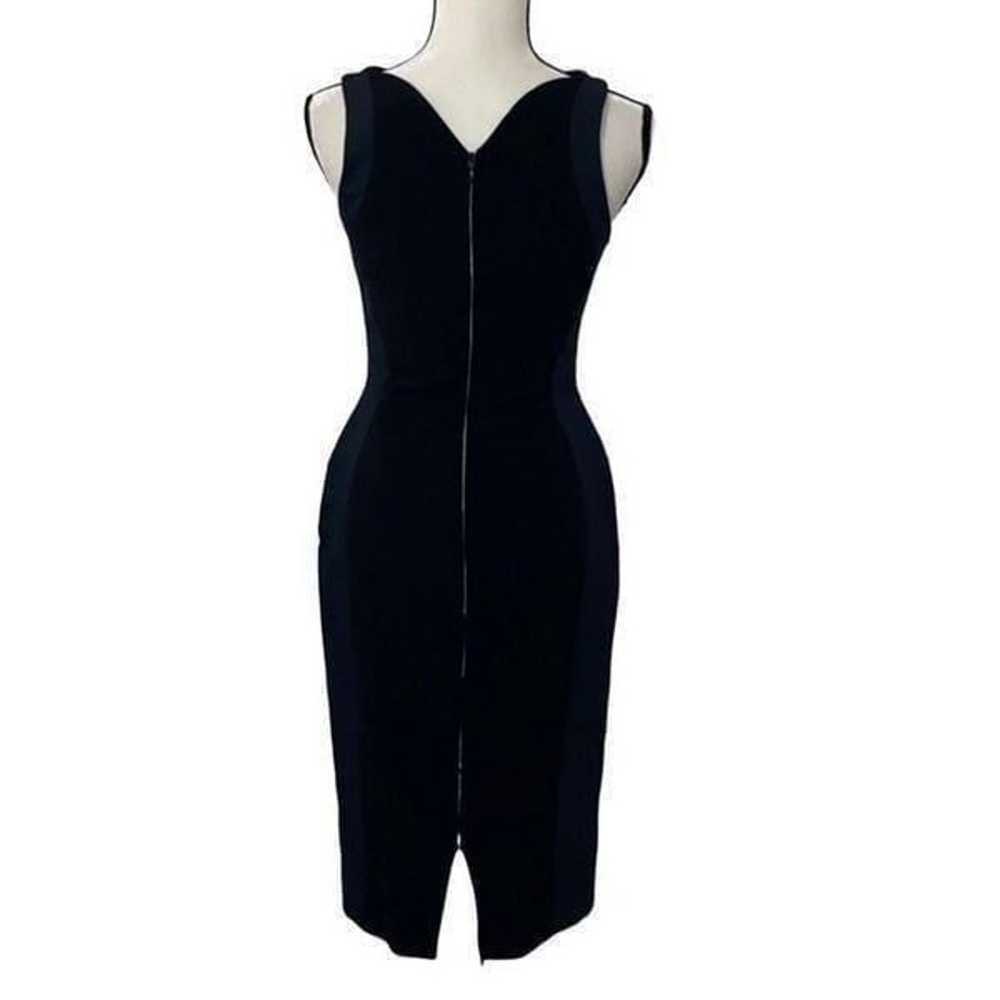 Antonio Berardi Abstract Sleeveless Crepe Sheath … - image 7