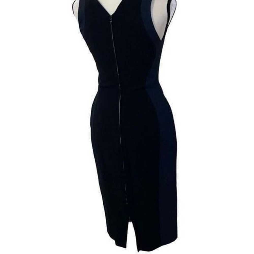 Antonio Berardi Abstract Sleeveless Crepe Sheath … - image 9