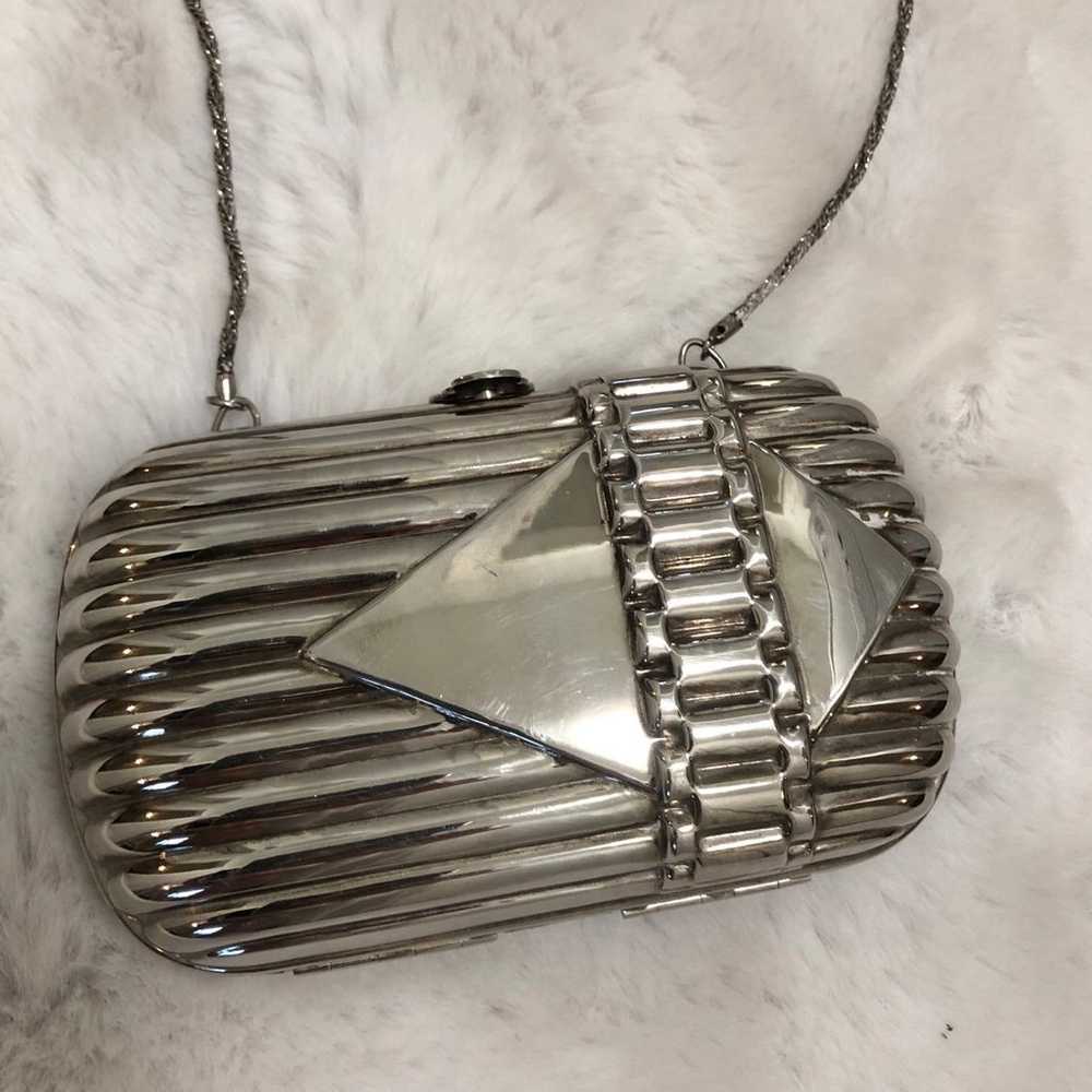 Vintage metal clutch / purse - image 2