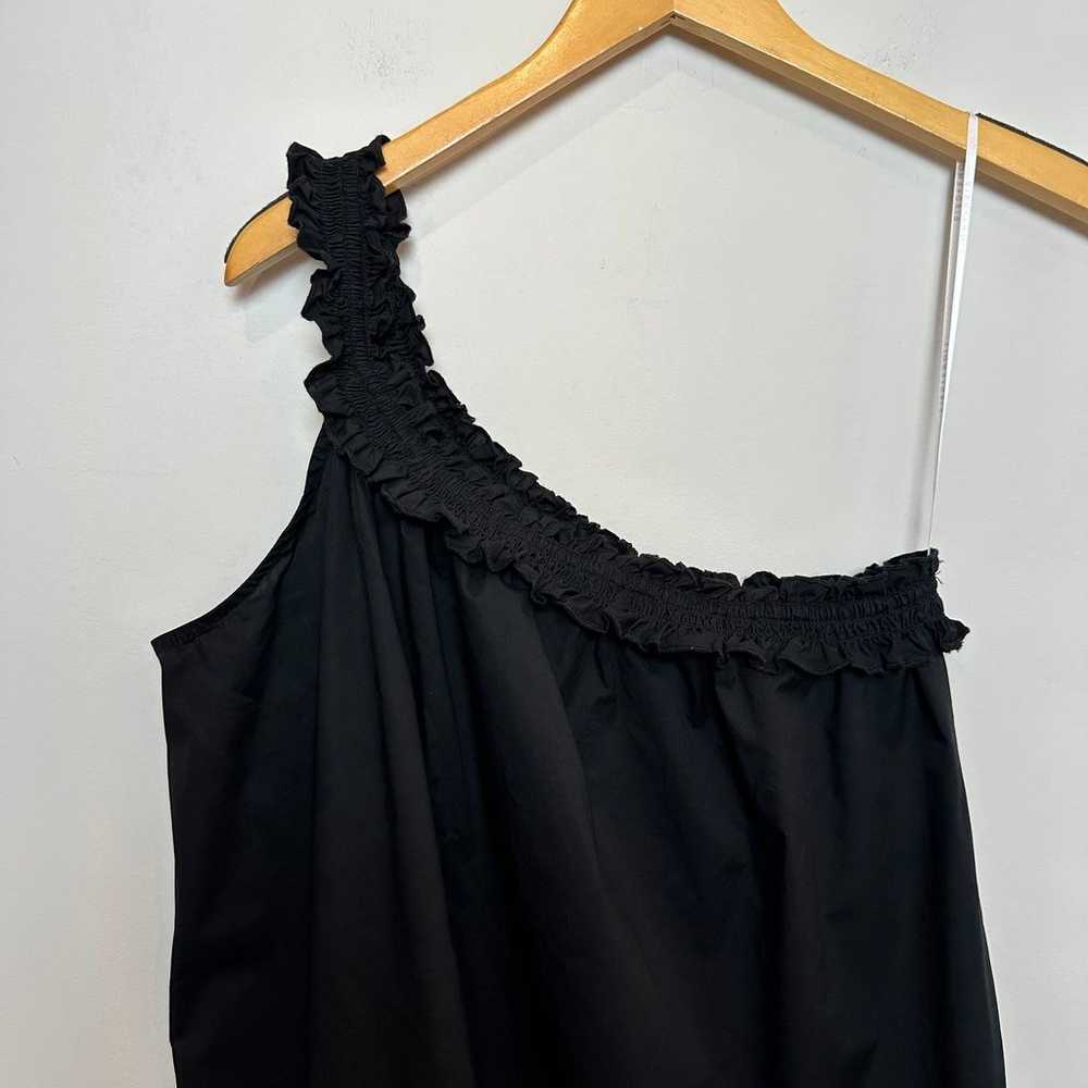 Bird and Knoll Donatella Dress Black One Shoulder… - image 5