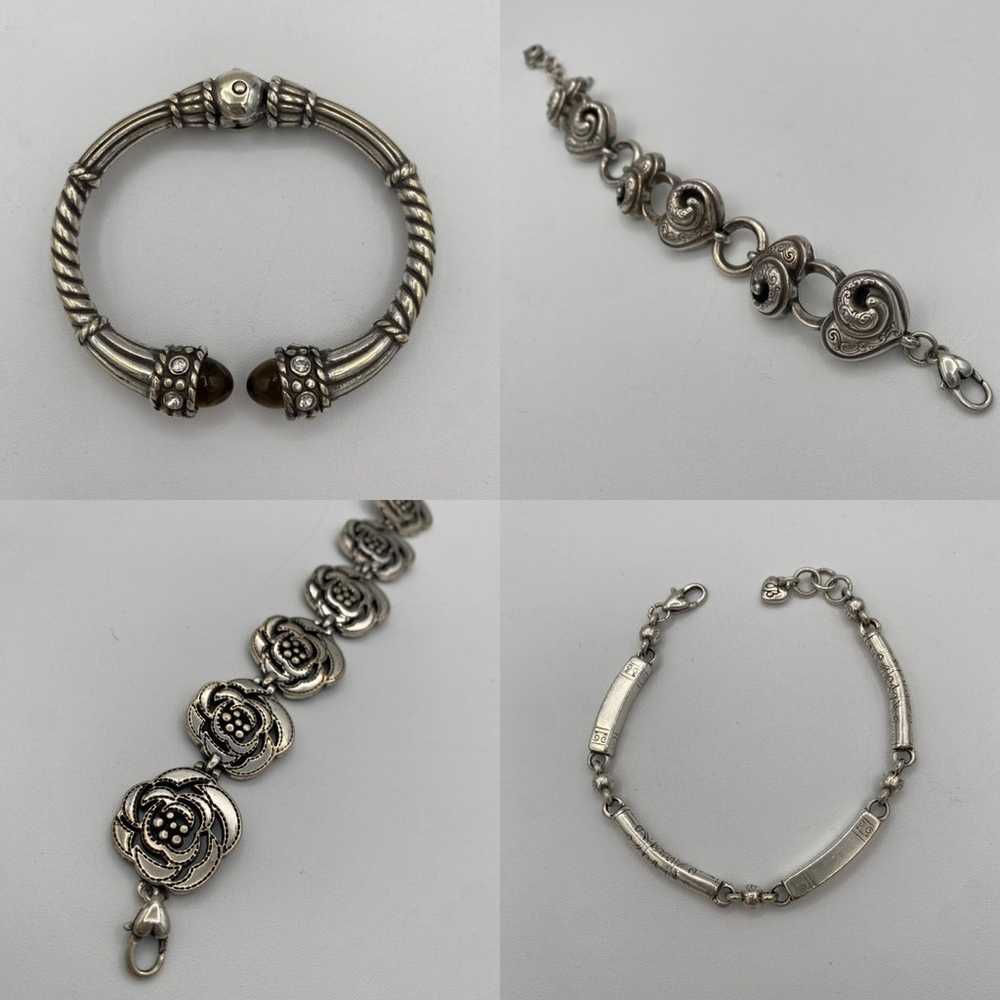 Retired Vintage Brighton Bracelet Lot of 4 Marrak… - image 1