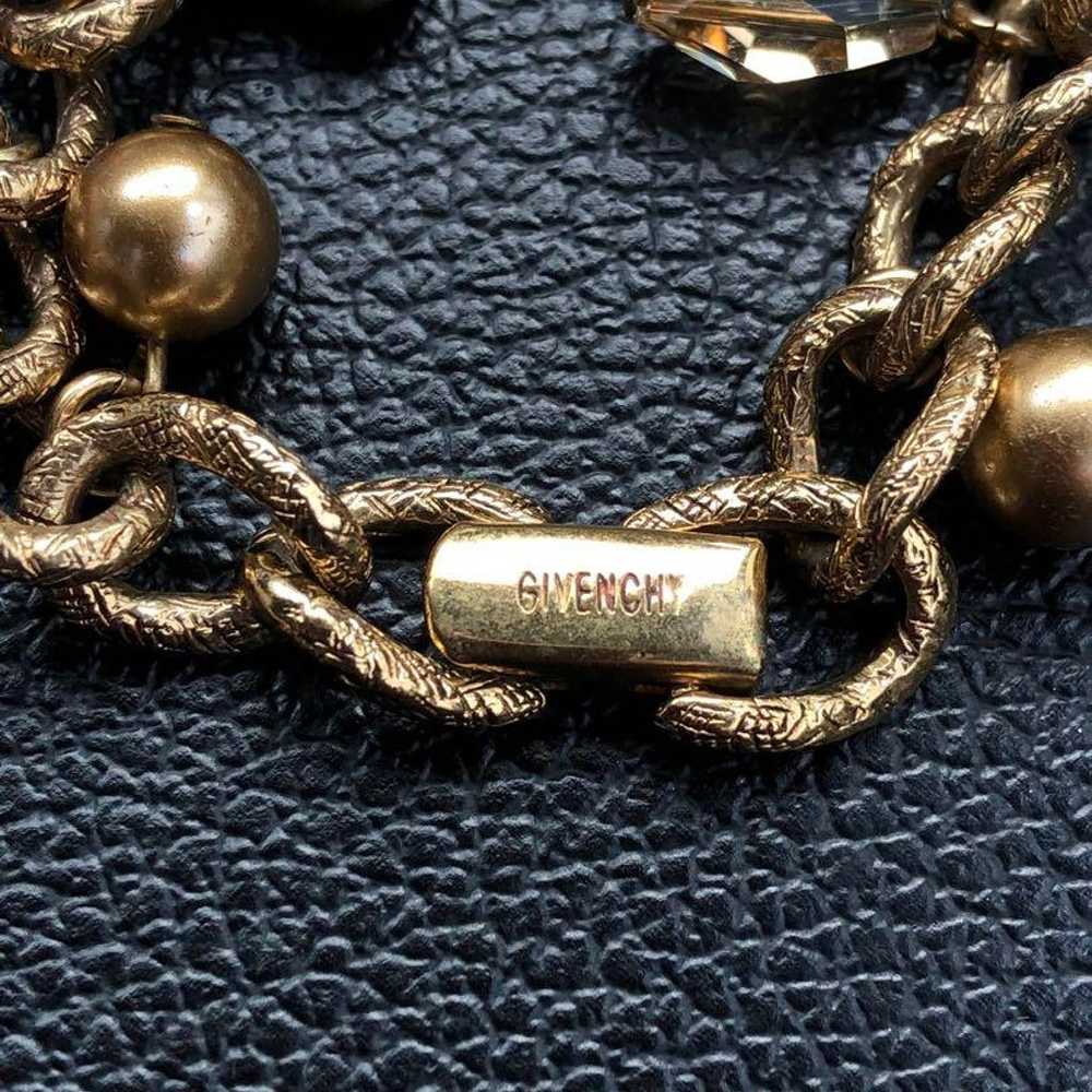 Vintage GIVENCHY Bijou Gold Bracelet - image 5