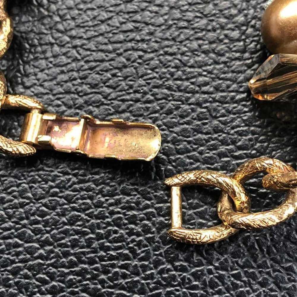 Vintage GIVENCHY Bijou Gold Bracelet - image 6