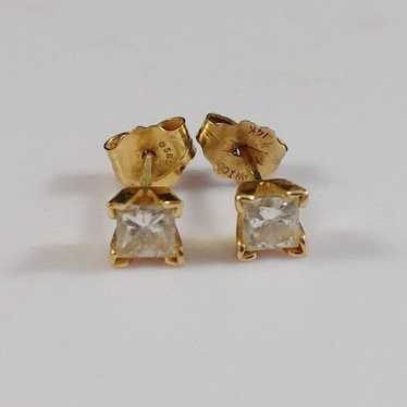 14K Sapphire Earrings - image 1