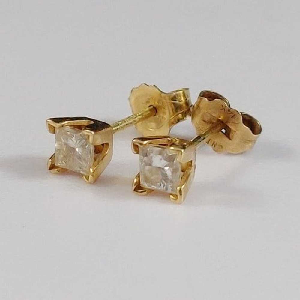 14K Sapphire Earrings - image 2