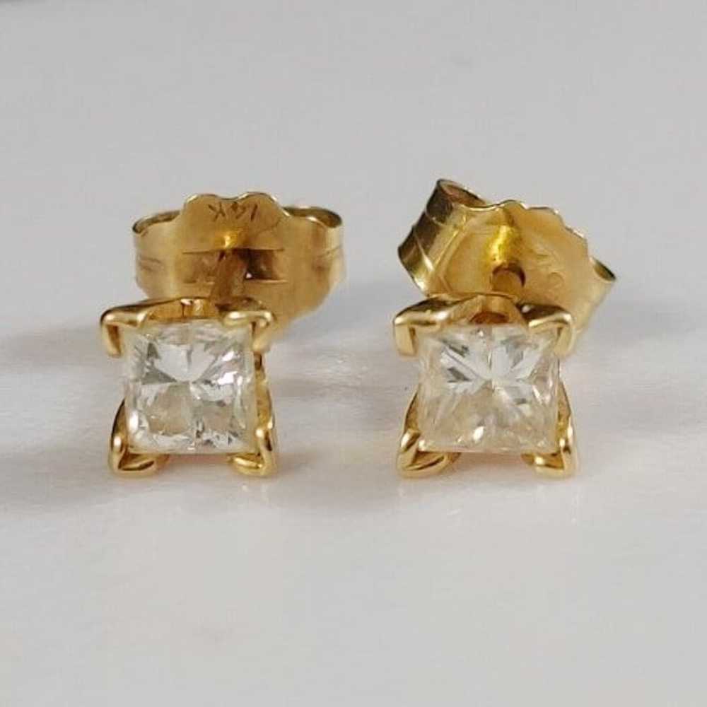 14K Sapphire Earrings - image 6