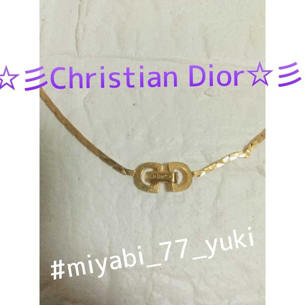 Christian Dior necklace gold for ladies, no notic… - image 7