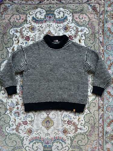 Beams Plus Beams Lights Mens Black And White Knit 