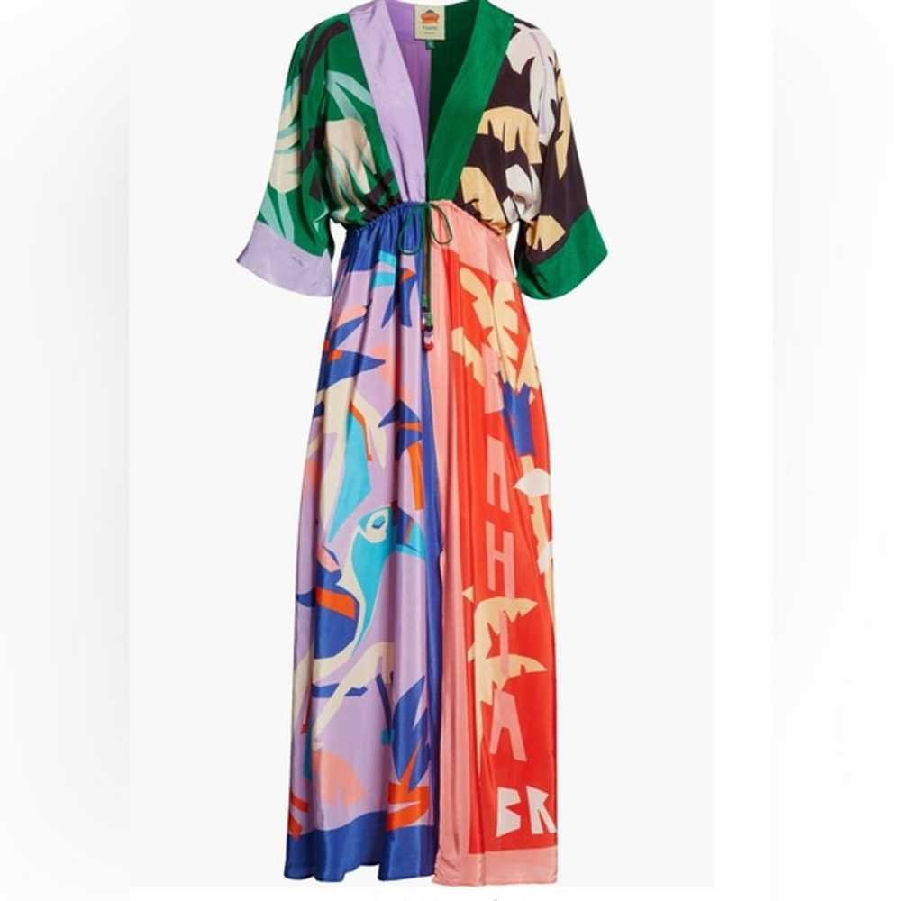 Farm Rio Brasil Bahia Scarves Maxi Dress - image 6