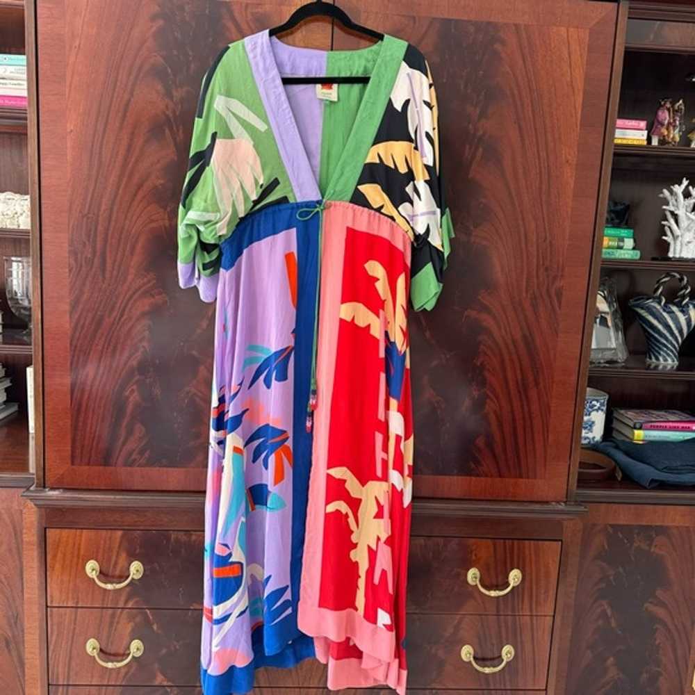 Farm Rio Brasil Bahia Scarves Maxi Dress - image 9