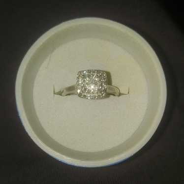 Vintage diamonds ring 925 stunning - image 1