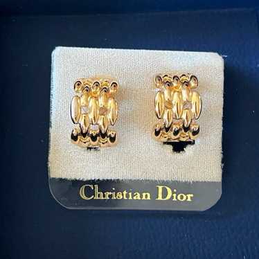 Vintage Christian Dior Earrings clip on - image 1